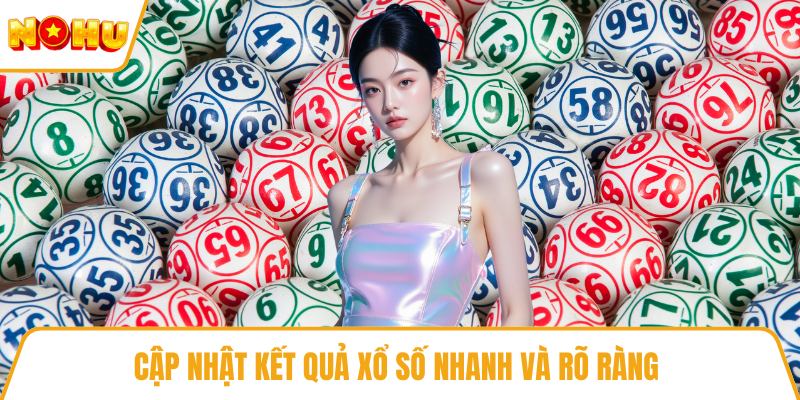Cập nhật kết quả xổ số nhanh và rõ ràng