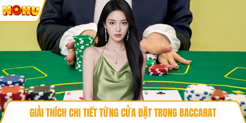 Giải thích chi tiết từng cửa đặt trong baccarat